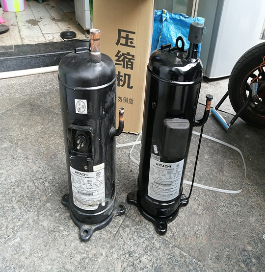神池中央空调压缩机的更换维修